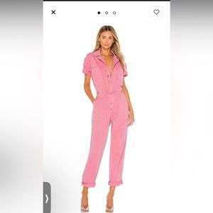 PISTOLA Grover Jumpsuit in Flamingo